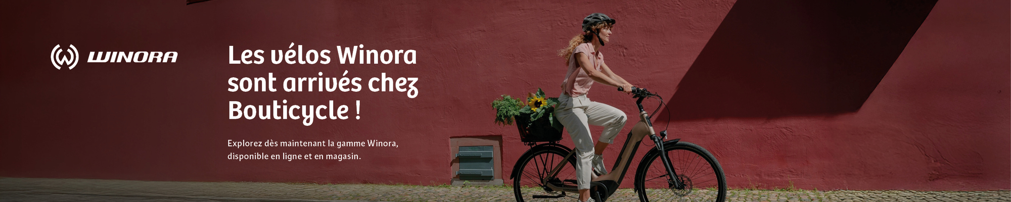 La marque Winora arrive chez Bouticycle