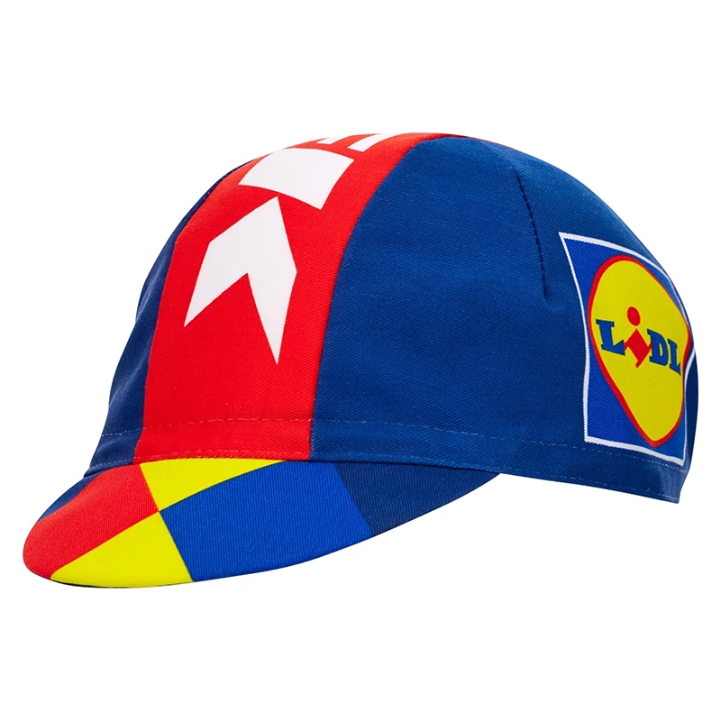 Gist CASQUETTE VELO EQUIPE PRO LIDL - TREK BLEU-ROUGE