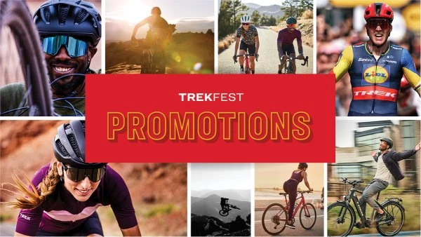 Trekfest : supers promos sur les vélos Trek